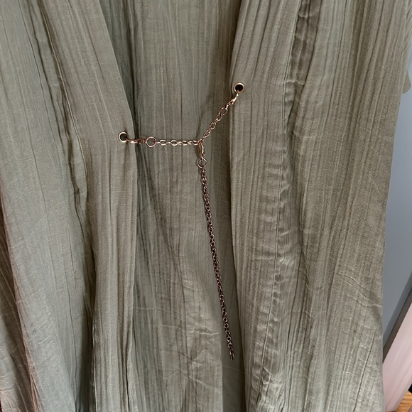 Powder (brand) green robe with chain. Brand new. - Picture 3 of 5